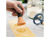 Image 2 of Leo 2" Nylon Mini Ravioli Stamp, Orange
