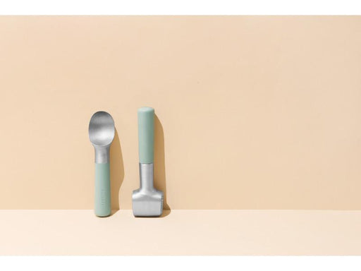 Image 2 of Leo 7.25" Cast Aluminum Ice Cream Scoop, Mint