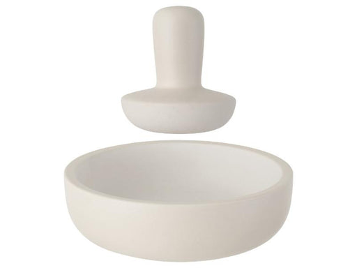 Image 1 of Leo 2Pc 6.75" Stoneware Mortar Pestle