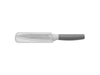 Image 1 of Leo 4.5" Stainless Steel Serrated Utility Knife, Gray