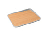 Image 1 of Leo 16.25" Bamboo Cutting Board Anti-Slip, Gray