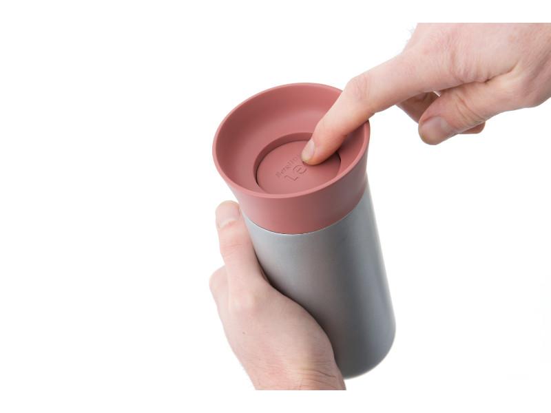 Image 2 of Leo Stainless Steel Thermal Mug Pink