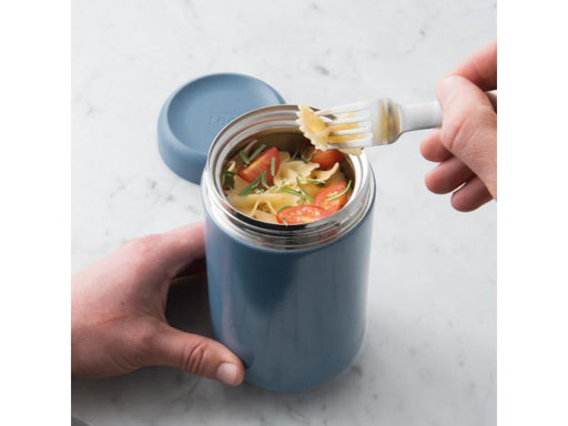 Image 2 of Leo 0.79Qt Food Container, Blue