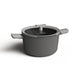 Image 3 of Leo 5Pc Non-Stick Cookware Set, Grey