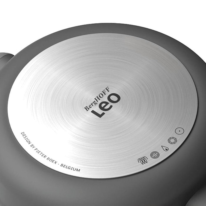 Image 5 of Leo 5Pc Non-Stick Cookware Set, Grey