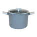 Image 1 of Leo Covered Non-Stick Stockpot, Grey